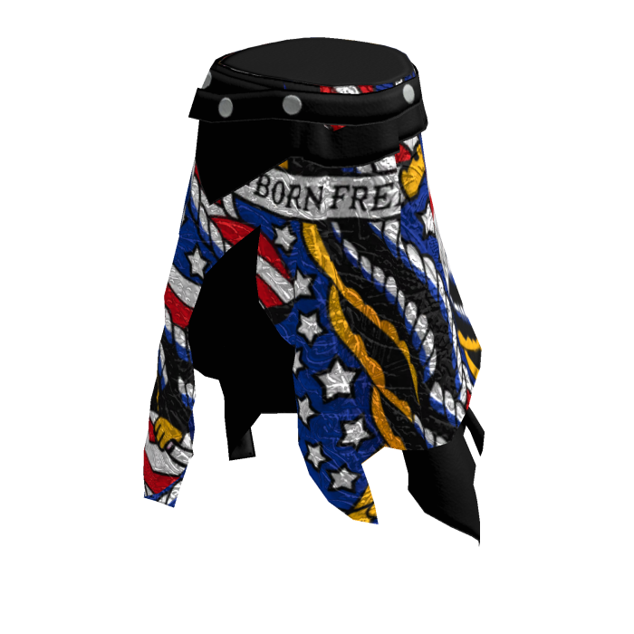 iBLOX - USA Eagle Graphic Layered Skirt