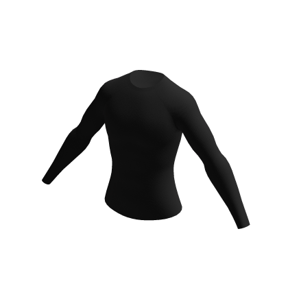 Black Longsleeve Compression Shirt thumbnail