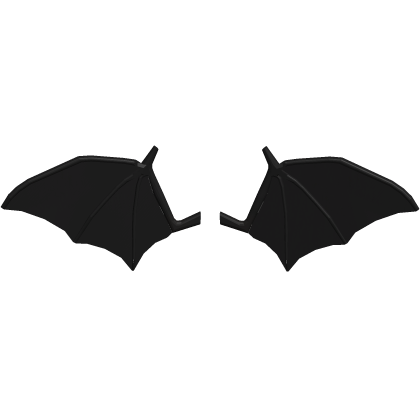 Halloween Cool Bat Wings - Black
