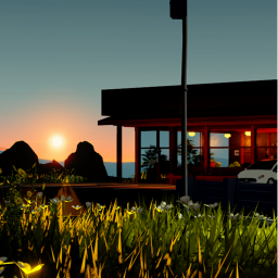 Beach cafe. {SHOWCASE}