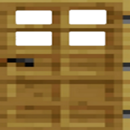 minecraft door (flipped) Roblox decal