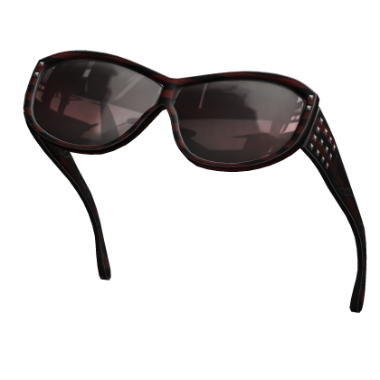 Y2K Sassy Oversized Raised Sunglasses Roblox item