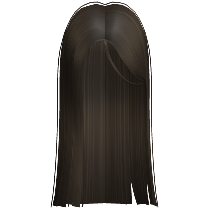 Long Brown Straight Popular Trendy Girl Hime Hair Roblox item