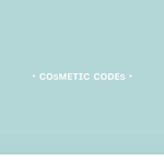 • cosmetic codes •