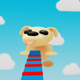 Escape the Cute Dog Parkour!