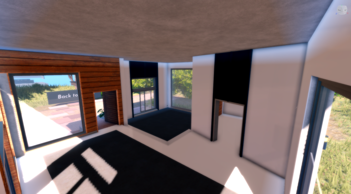 The Serene Shade - Modern House Detailed Model preview 3