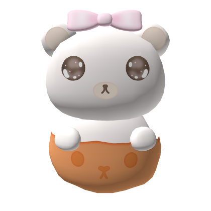 ♡ ┊ pumpkin beary halloween head pet .ᐟ
