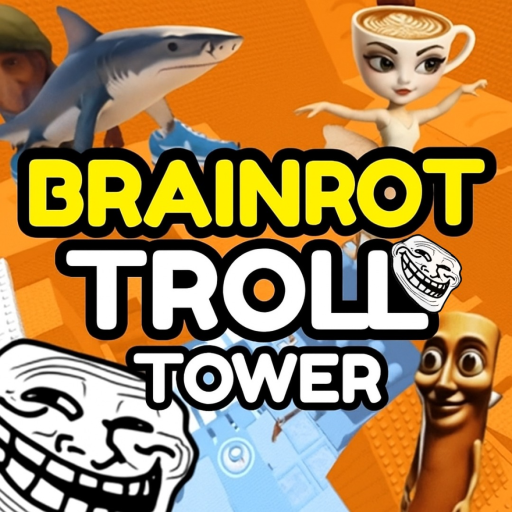 Brainrot Troll Tower [🎄NOW ] official Roblox game thumbnail