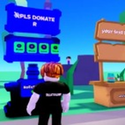 Pls Donate 💸 But you are Haz3mn  (Fake Robux)