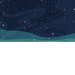 Night with the starlight