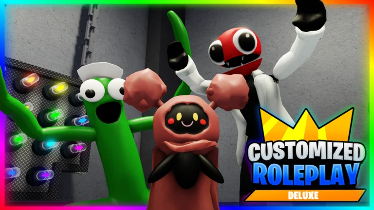 Personalizado Rainbow Friends RP Deluxe | Juega en Roblox