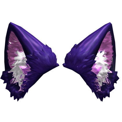 Purple Butterfly Fairy Ears Roblox item