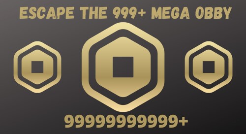 🎉🤑ROBOX ESCAPE 999M+ MEGA OBBY