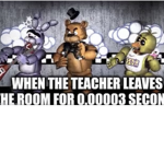 Five nights at Freddy’s ROCKS