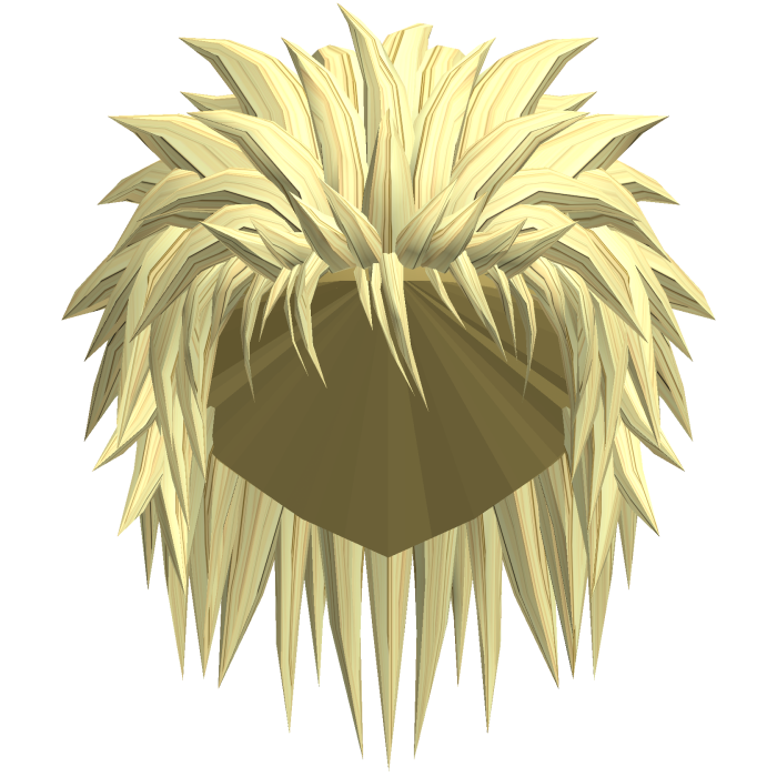 yellow punk hair
