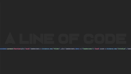 One Line Of Code