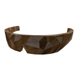 Brown Сhocolate Sparkle Glasses