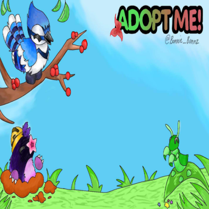 Adopt me fan art 17 Roblox decal