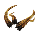Golden Reborn Venom Horns