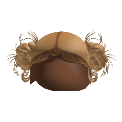 Cute Spiky Buns (Honey Blonde) Roblox item
