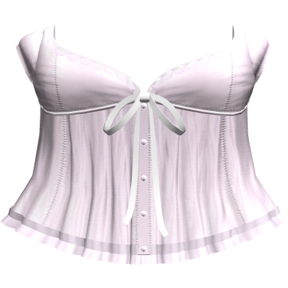 pink dolly horror protagonist babydoll top