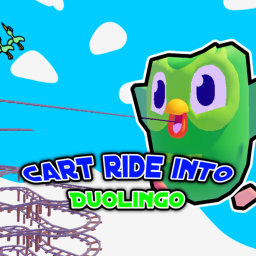 Cart ride into duolingo