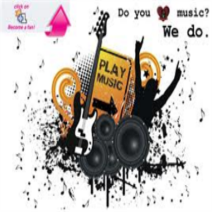 do you love music we do! Roblox decal