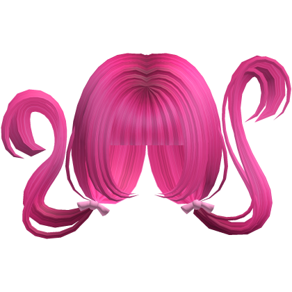 pink spooky halloween floating pigtails
