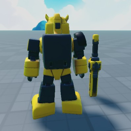 Robot Bumble Yell Player Chaser NPC R15 preview 1