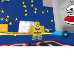 Spongebob squre trousers