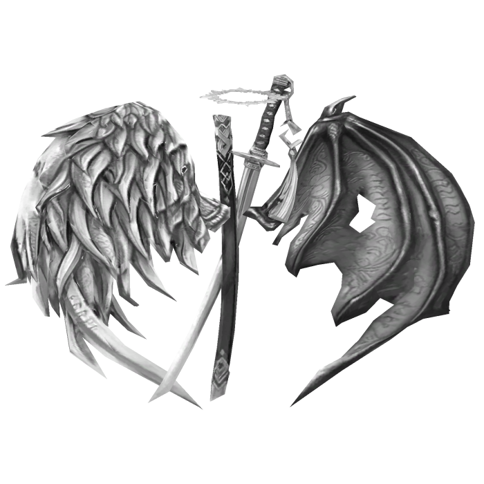 Duality Angel & Demon Wings Katana