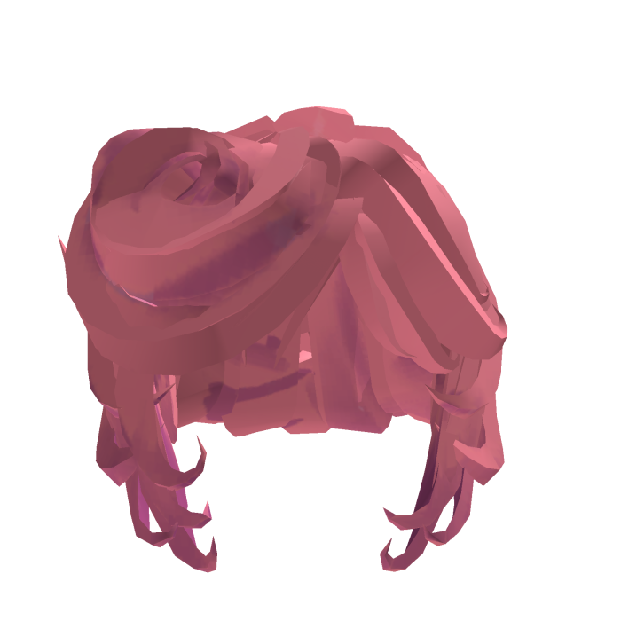[Undertale Red] Pink Curly Hair (LOW)