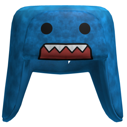 Cutesy Blue Domo Ushanka Roblox item