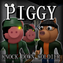 Piggy: Knock Down Soldiers Simulator