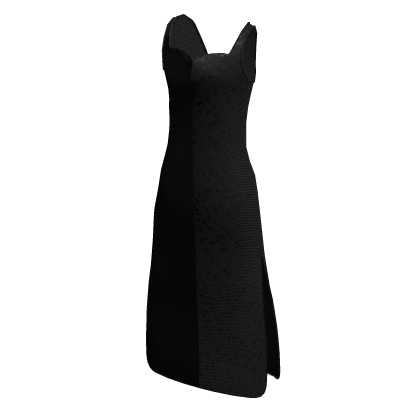 Slim Bodycon Dress | Black thumbnail