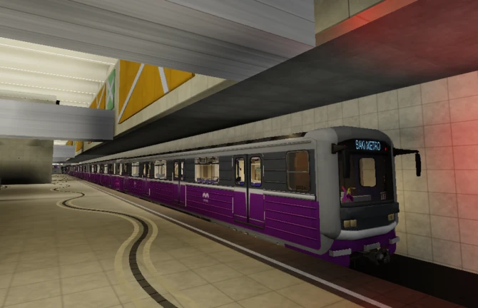 Bakı Metro (Bənövşəyi xətt) RP (UPDATE)
