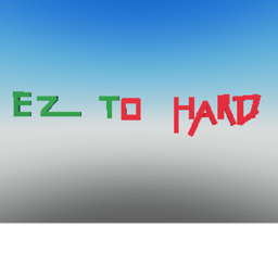 EZ to hard obby for frogs