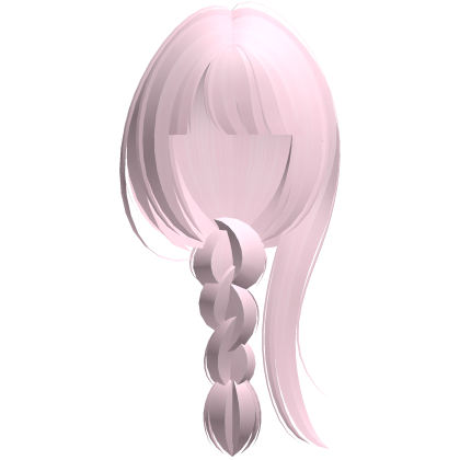 raiden shogun long anime braid pink Roblox item