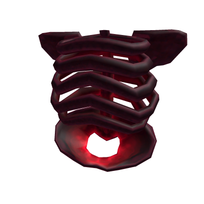 [R6] Classic Skeleton Torso Re-color (Red)