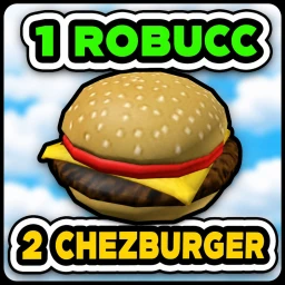 1 robucc = 2 chezburger icon
