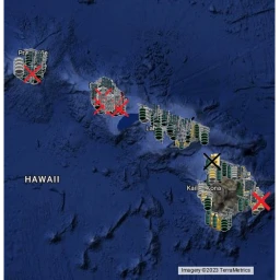 hawaii siren map icon