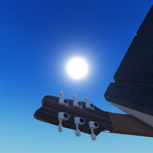 Virtual Guitar (FLYING V) official Roblox game thumbnail
