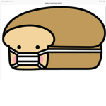 Dusty bread