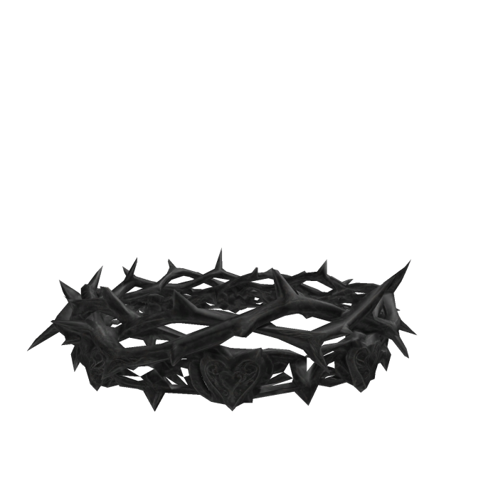 Gothic Heart Thorn Crown