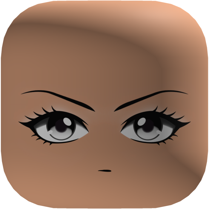 Tan Cold Anime Fac