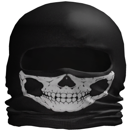 Skull balaclava mask Roblox item