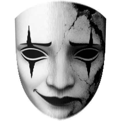 [ Animated ] Tragedy Smile Mask Roblox item