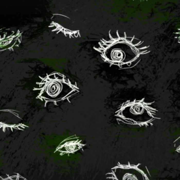 Sketched Eyes Green
