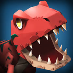 red and blue hero