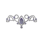 Aesthetic Purple Diamond Tiara